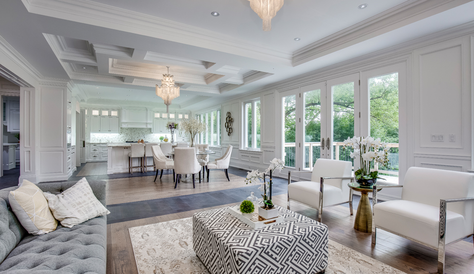 Elegant and modern interiors